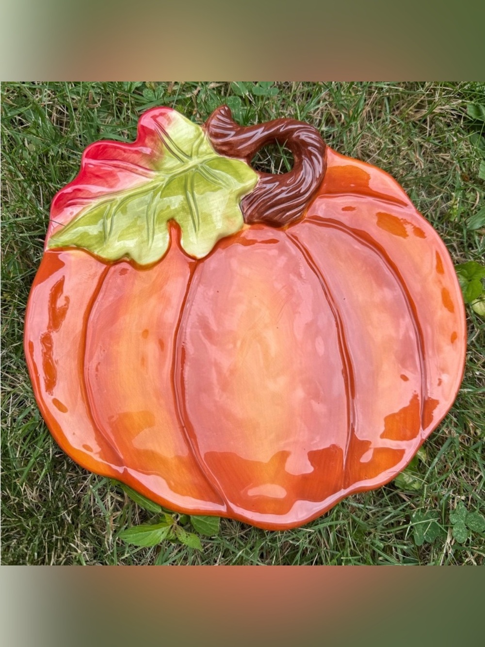 Pier 1 Imports Pumpkin Dish